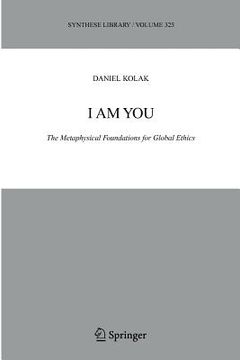 portada i am you: the metaphysical foundations for global ethics