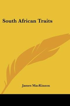 portada south african traits (en Inglés)
