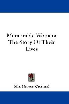 portada memorable women: the story of their lives (in English)