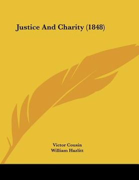 portada justice and charity (1848) (en Inglés)