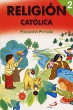 portada proyecto senda, religión católica, 2 educación primaria