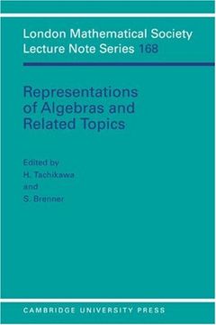portada Representations of Algebras and Related Topics Paperback (London Mathematical Society Lecture Note Series) (en Inglés)