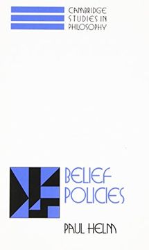 portada Belief Policies (Cambridge Studies in Philosophy) (en Inglés)