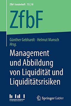 portada Management und Abbildung von Liquidität und Liquiditätsrisiken (Zfbf-Sonderheft) (en Alemán)