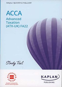 portada Advanced Taxation (Atx) (Fa22) - Study Text (en Inglés)