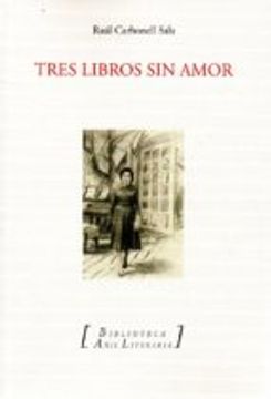 portada TRES LIBROS SIN AMOR (En papel)