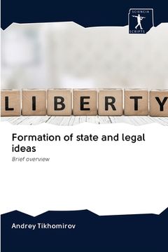 portada Formation of state and legal ideas (in English)