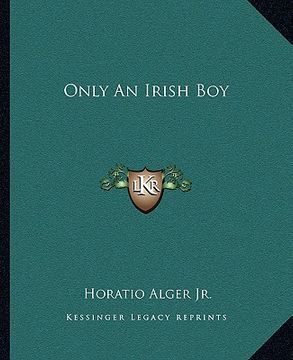portada only an irish boy (in English)