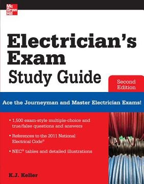 portada electrician`s exam study guide (en Inglés)