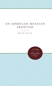 portada an american-mexican frontier (en Inglés)