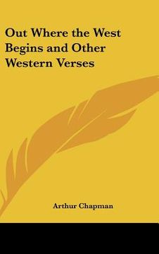 portada out where the west begins and other western verses