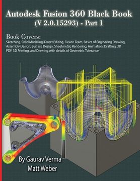 portada Autodesk Fusion 360 Black Book (V 2.0.15293) - Part 1 (en Inglés)