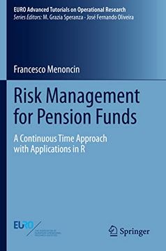 portada Risk Management for Pension Funds: A Continuous Time Approach with Applications in R (en Inglés)