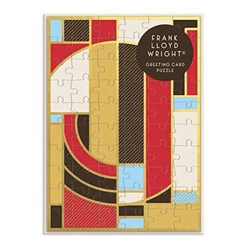 portada Greeting Card Puzzle: Frank Lloyd Wright: Hoffman rug (in English)