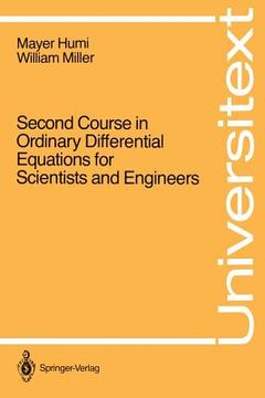 portada second course in ordinary differential equations for scientists and engineers (en Inglés)