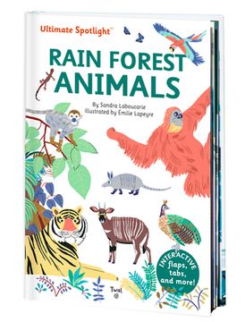 portada Ultimate Spotlight: Rain Forest Animals (en Inglés)