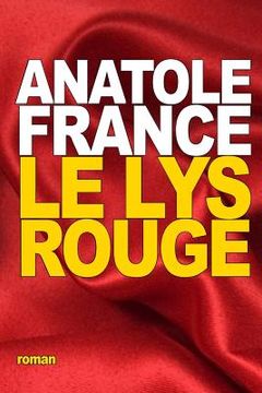 portada Le Lys rouge (en Francés)