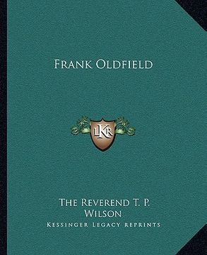 portada frank oldfield (en Inglés)