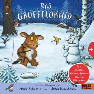 portada Das Grüffelokind: Pappbilderbuch zum Ziehen, Schieben, Spielen für die Kleinsten (en Alemán)