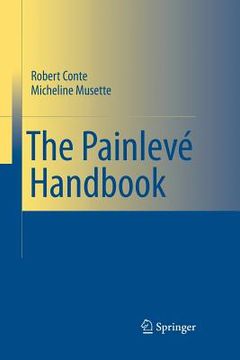 portada The Painlevé Handbook (en Inglés)