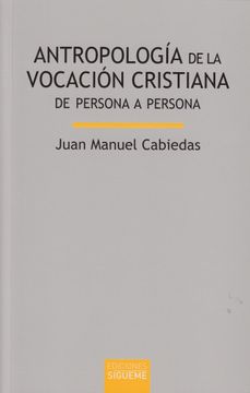portada Antropología de la Vocación Cristiana (Lux Mundi)
