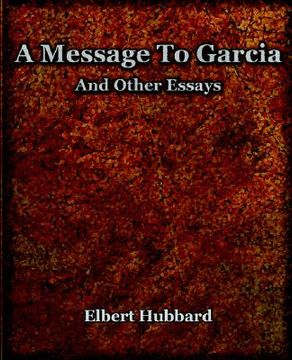 portada a message to garcia (1921) (in English)