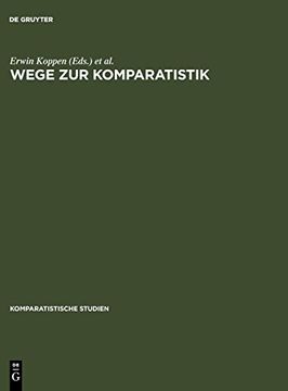 portada Wege zur Komparatistik (en Alemán)