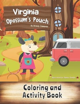 portada Virginia Opossum's Pouch Coloring and Activity Book (en Inglés)
