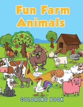 portada Fun Farm Animals Coloring Book