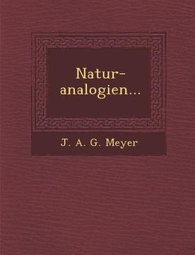portada Natur-Analogien... (in German)