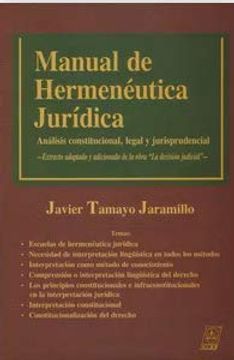 portada Manual de Hermenéutica Jurídica