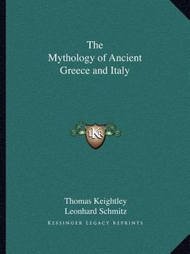 portada the mythology of ancient greece and italy (en Inglés)