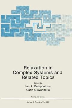 portada Relaxation in Complex Systems and Related Topics (en Inglés)