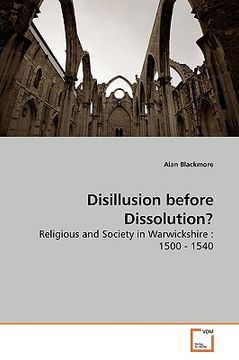 portada disillusion before dissolution?