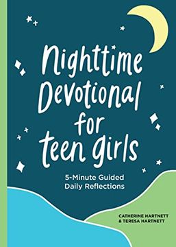 portada Nighttime Devotionals for Teen Girls: 5-Minute Guided Daily Reflections (en Inglés)