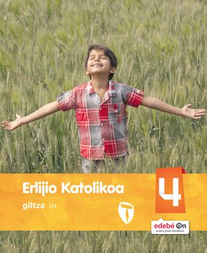 portada Erlijio Katolikoa 4º Educacion Primaria Euskera (ed 2016)