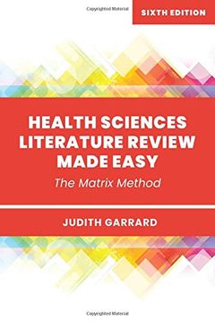 portada Health Sciences Literature Review Made Easy (en Inglés)
