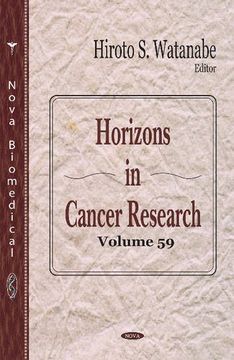 portada Horizons in Cancer Research (en Inglés)