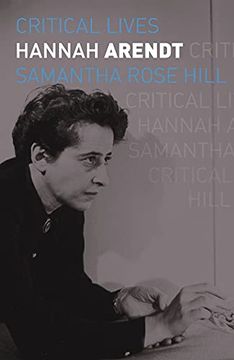 portada Hannah Arendt (Critical Lives) (in English)