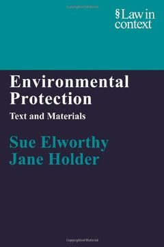 portada Environmental Protection: Text and Materials (Law in Context) (en Inglés)