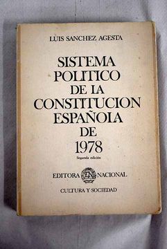 portada Sistema Politico de la Const. Española de 1978