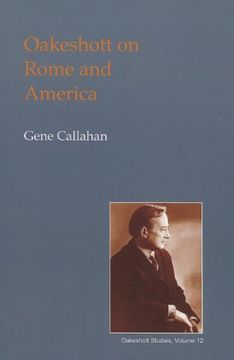 portada Oakeshott on Rome and America (British Idealism Studies: Oakeshott) (en Inglés)