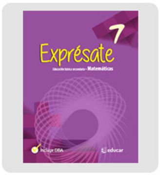 portada EXPRESATE 7 MATEMATICAS (in Spanish)