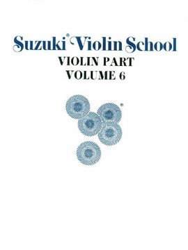 portada Suzuki Violin School: Violin Part, Volume 6 (en Inglés)