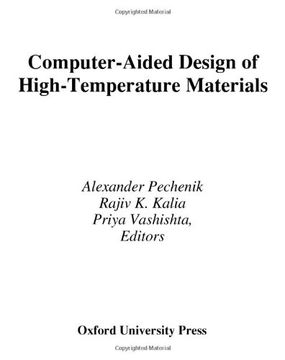 portada Computer-Aided Design of High-Temperature Materials (en Inglés)