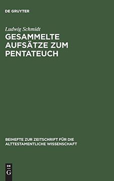 portada Gesammelte Aufsätze zum Pentateuch (en Inglés)