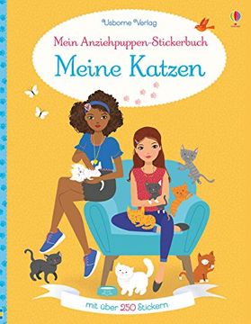 portada Mein Anziehpuppen-Stickerbuch: Meine Katzen (in German)