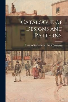 portada Catalogue of Designs and Patterns. (en Inglés)