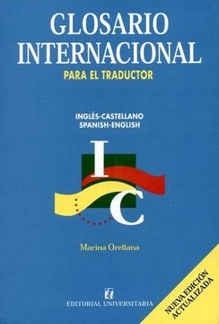 portada Glosario Internacional Para el Traductor. Ingles-Castellano, Spanish-English