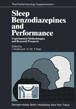 portada sleep, benzodiazepines and performance: experimental methodologies and research prospects